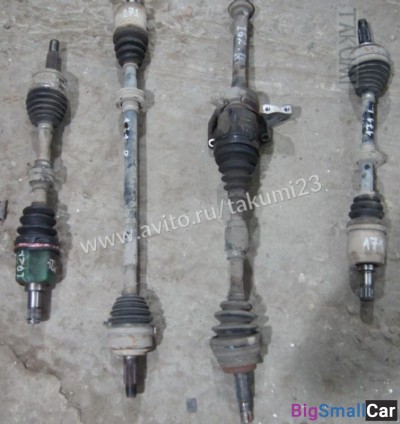 Приводные валы Toyota